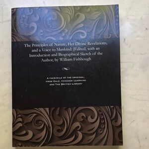 Decorative Book Cover with Black and Brown Design